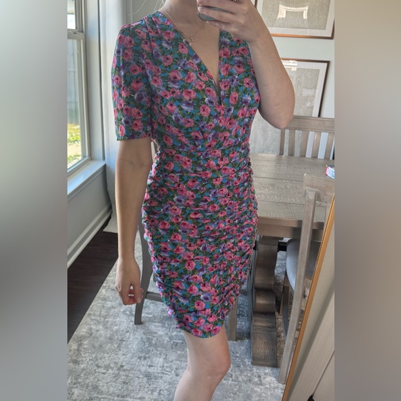 NWT Floral V-Neck Dress - Picture 8 of 16